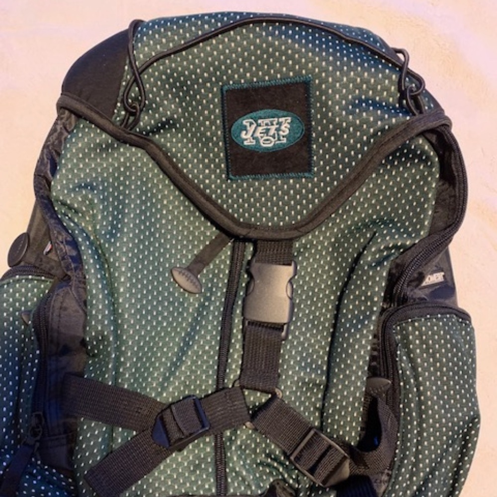 NWT'S NY JETS BACKPACK W/ MATCHING MINI COOLER Retail $75